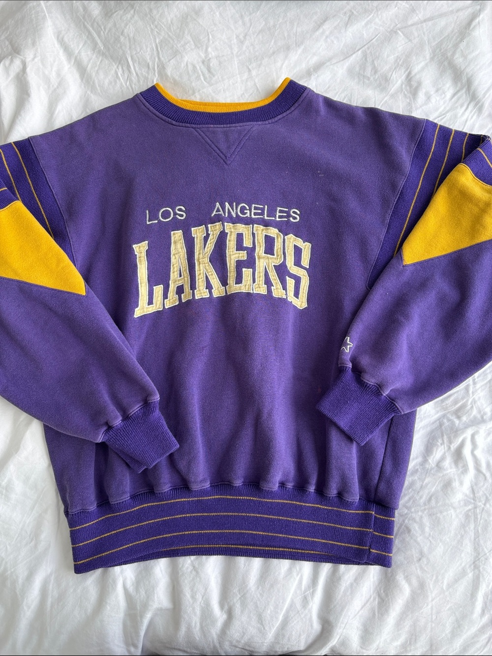 Los Angeles Lakers crew neck sweater